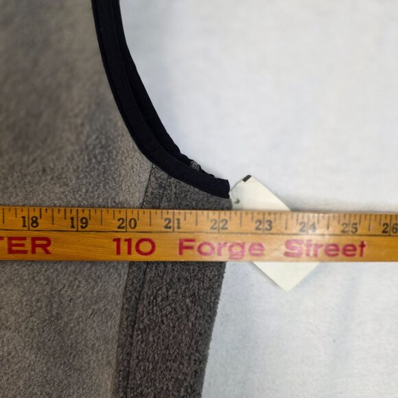 Woolrich Womens Large Polartec 200 Series Fleece Vest Gray Deadstock NOS USA - Picture 12 of 13